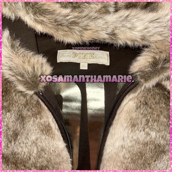 VS PINK Faux Fur Jacket - Picture 10 of 14